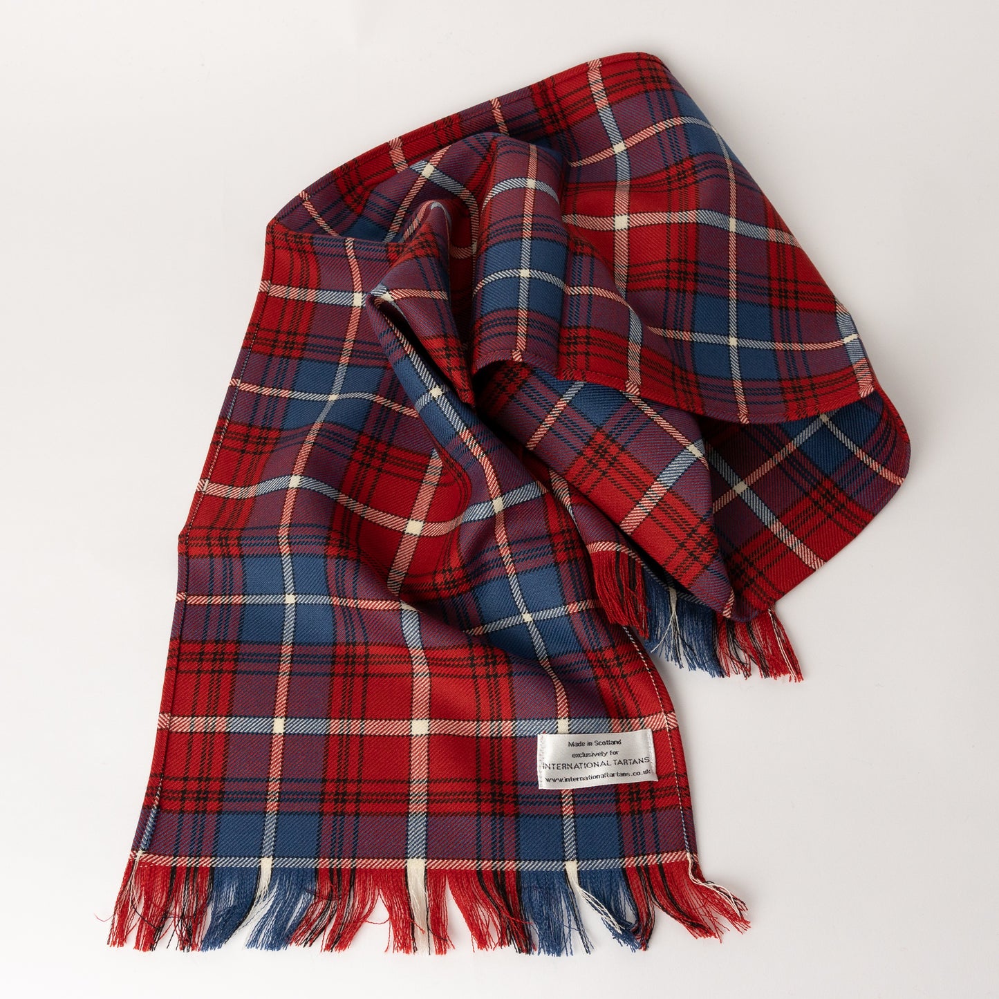 Danish tartan scarf