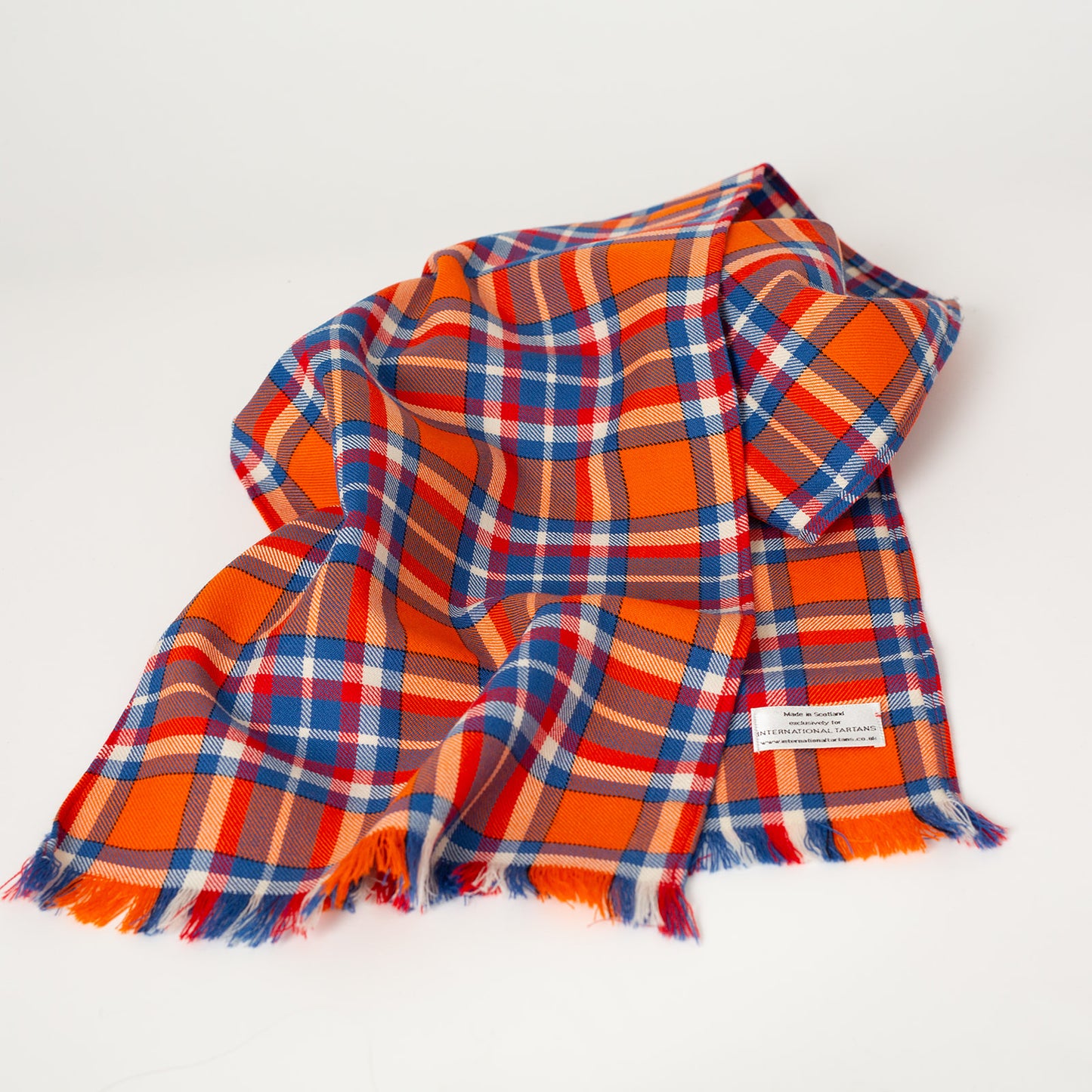 Netherlands tartan scarf