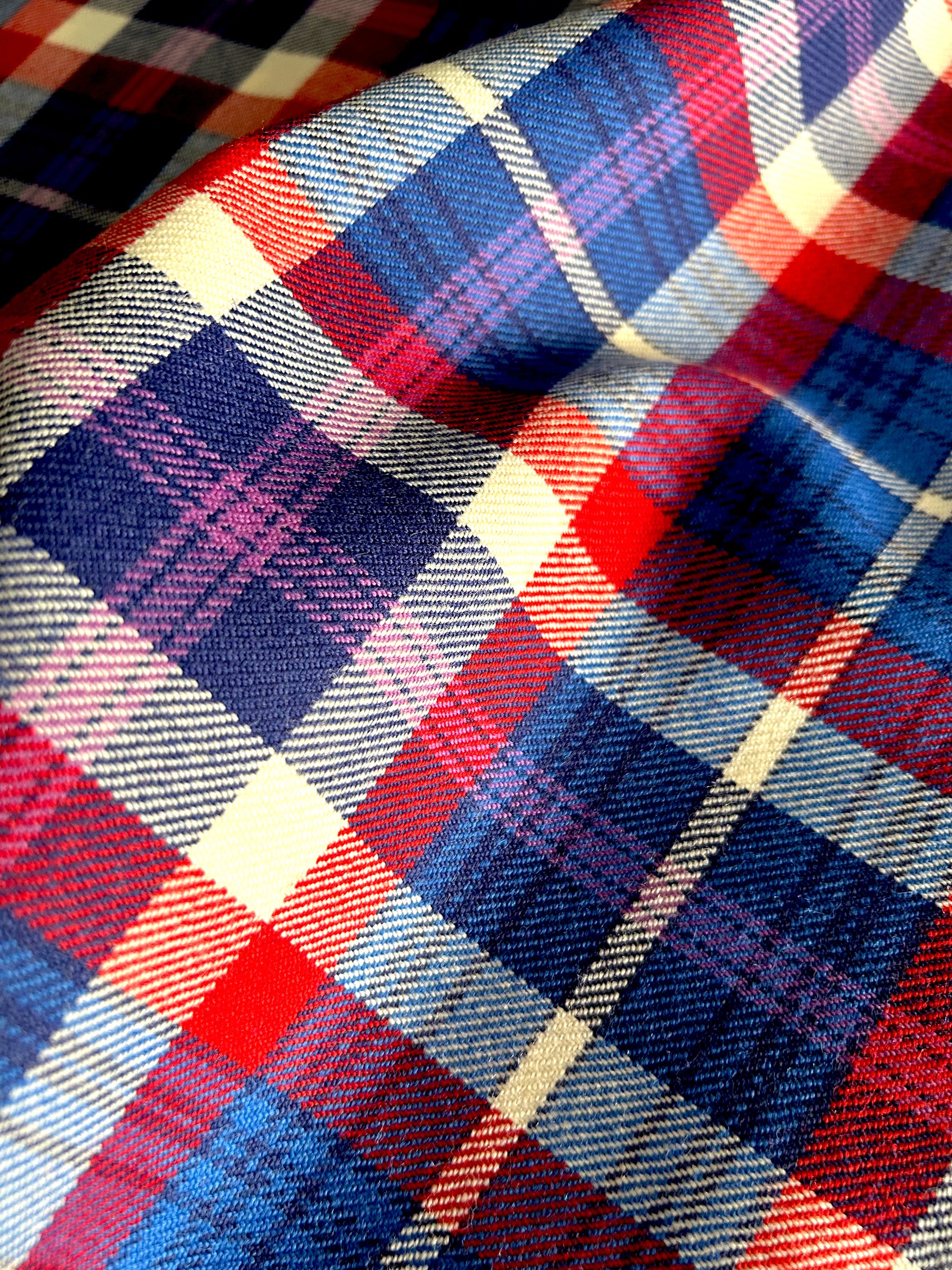 Auld Alliance fabric close-up detail