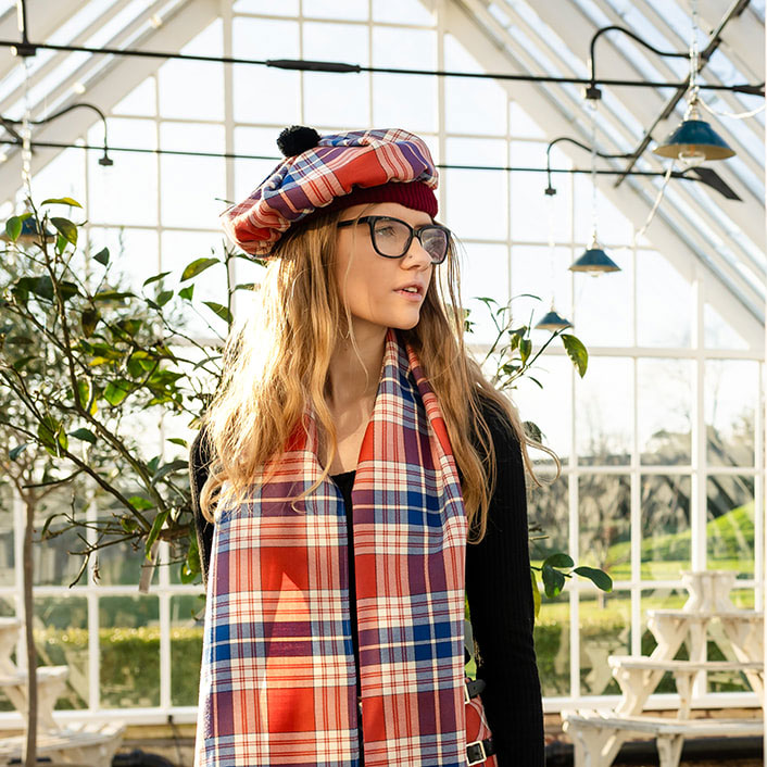 Nihon tartan scarf