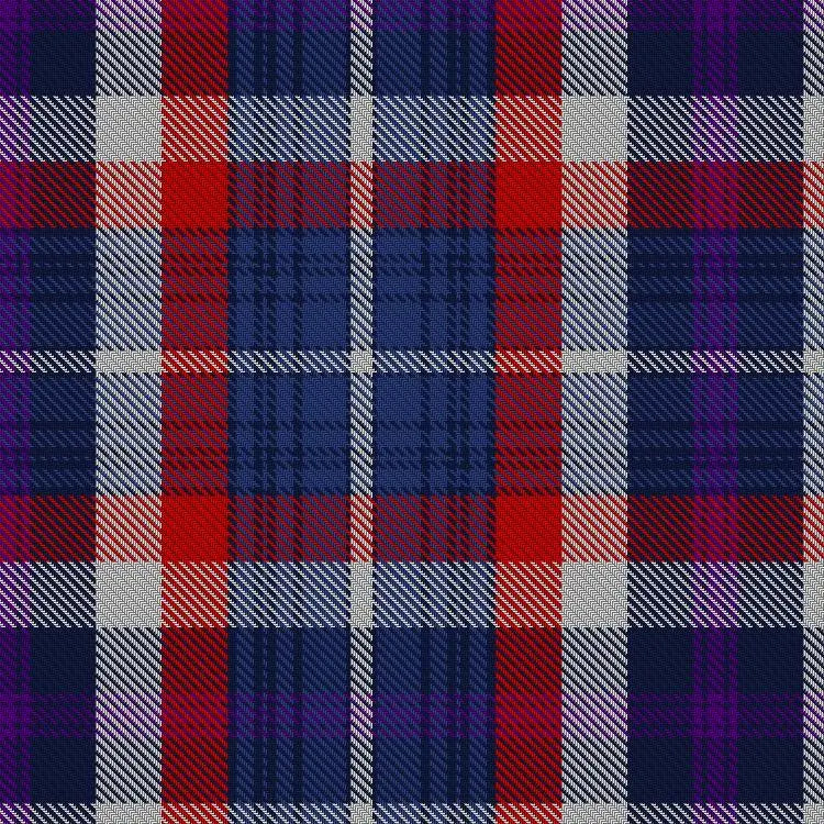 Auld Alliance tartan swatch