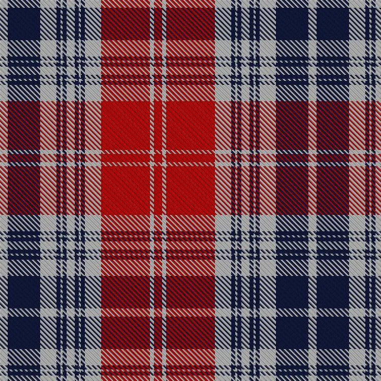 Polish tartan swatch close-up