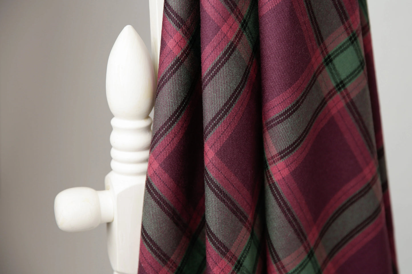 Queen of Scots tartan shawl