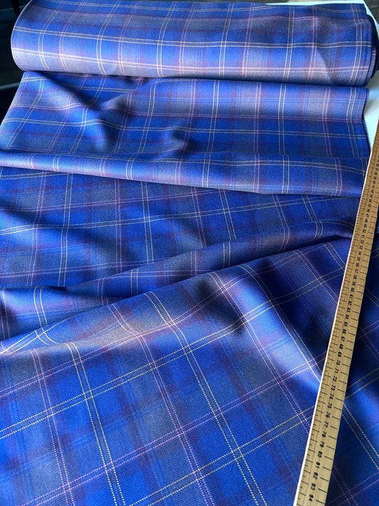 Africa-Scotland tartan fabric