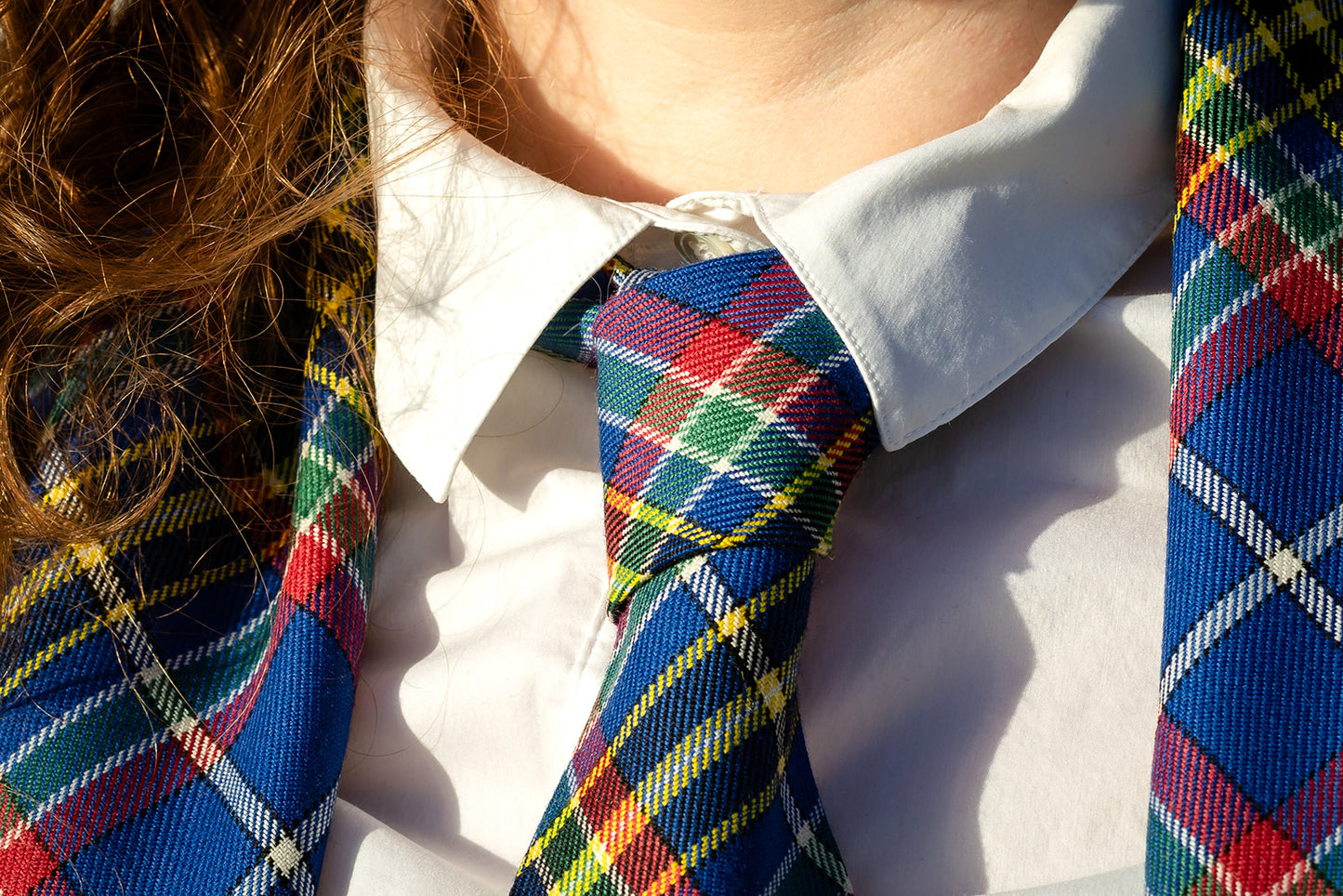 South Africa tartan tie