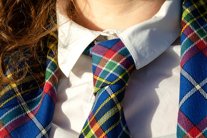 South Africa tartan tie