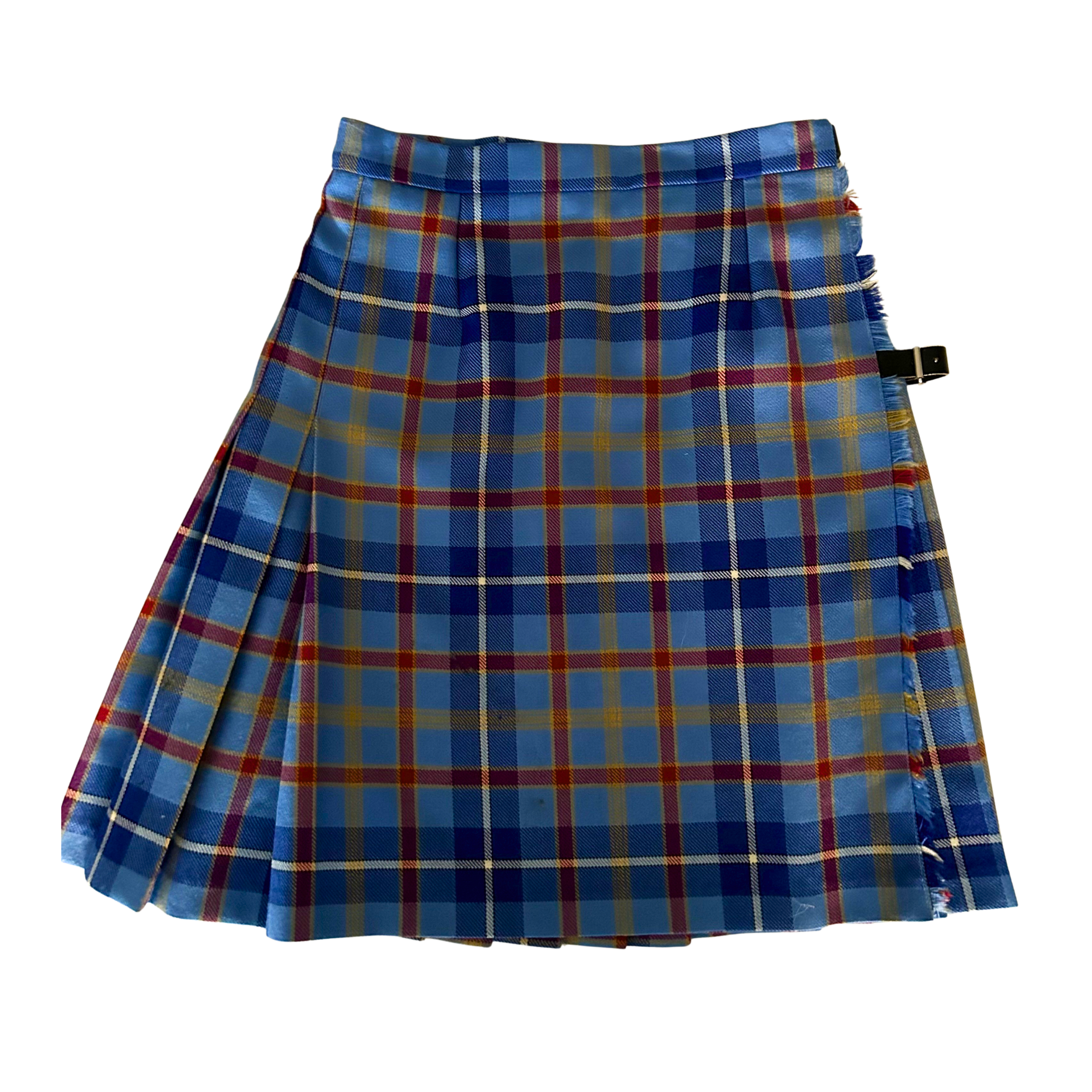 Women's mini kilt front view