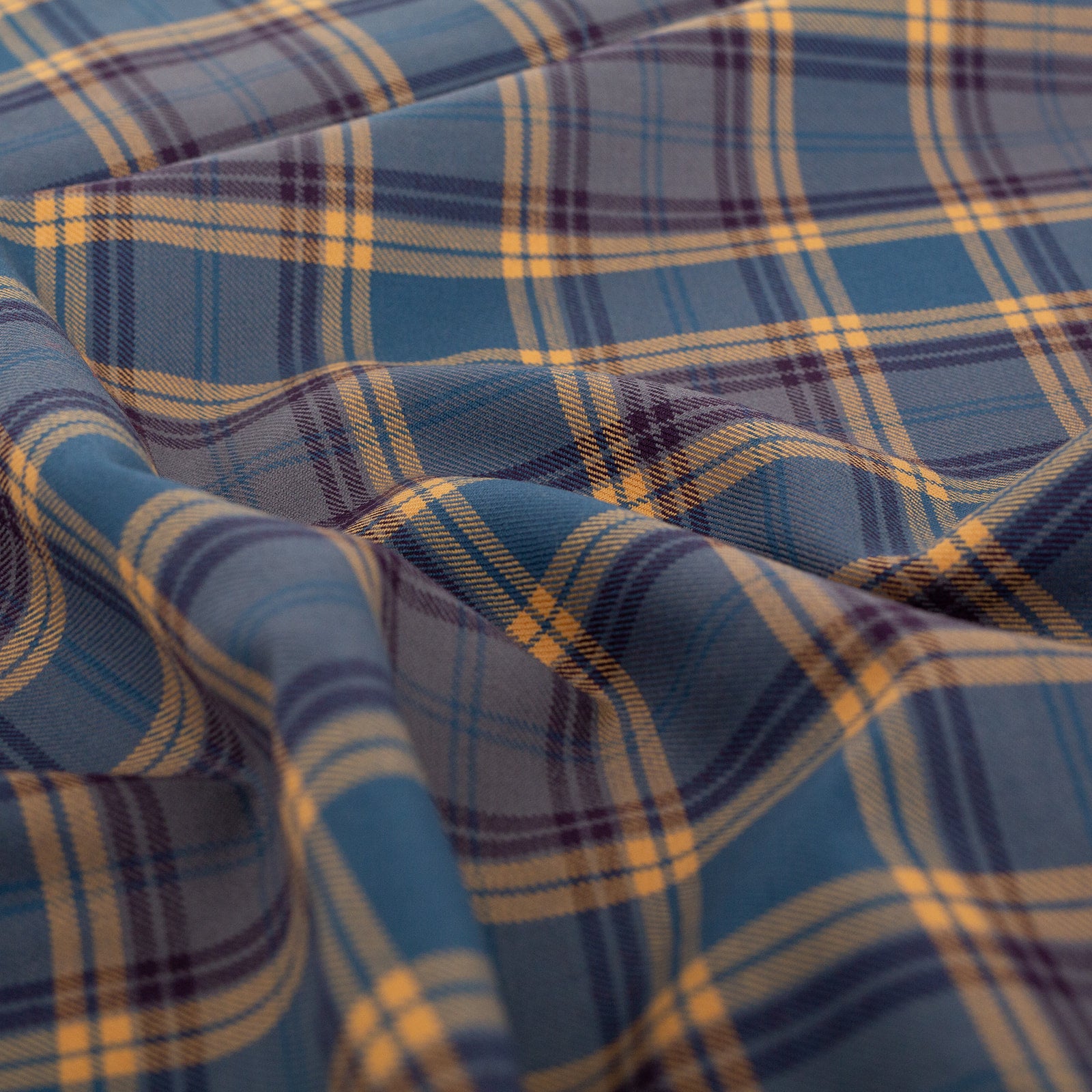 Dunn Tartan Fabric close-up