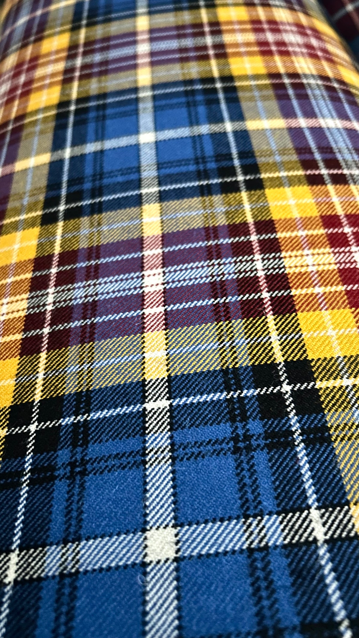 German tartan roll