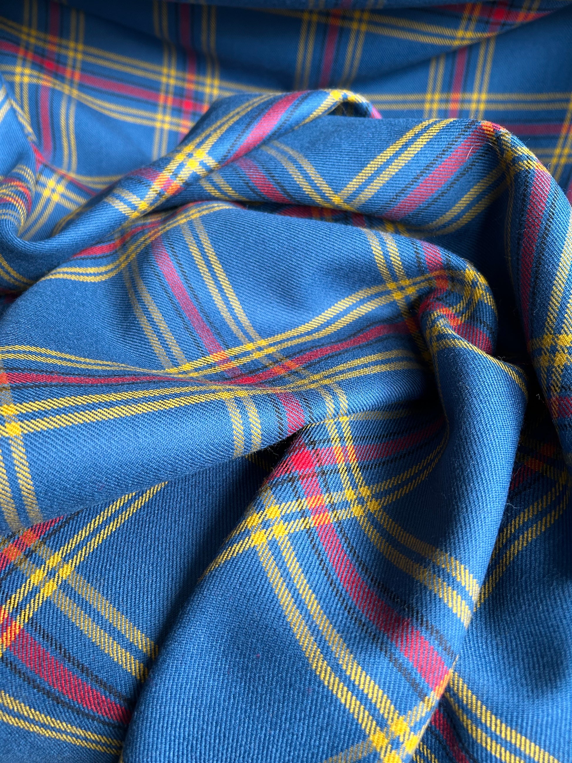European tartan fabric