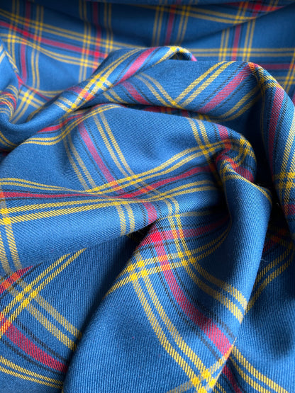 European tartan fabric