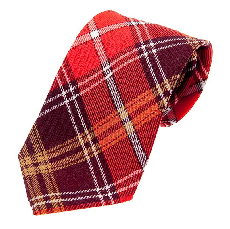 Kiku Japanese Tartan tie