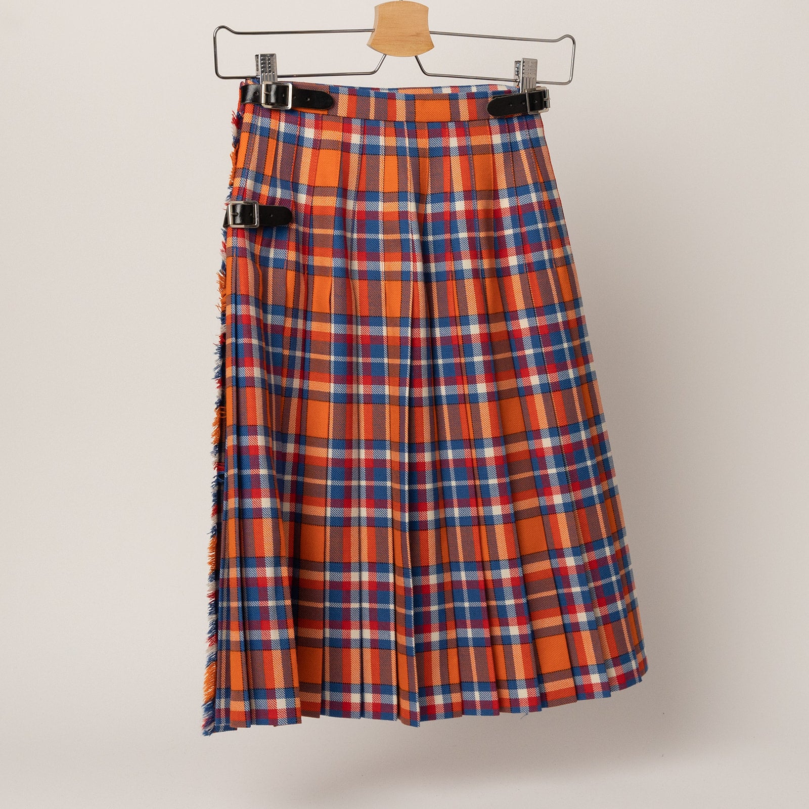 Netherlands Tartan Women's kilted skirt back view