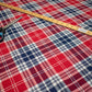 Polish Tartan on the cutting table