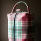 Sakura Japanese Tartan Box Bag