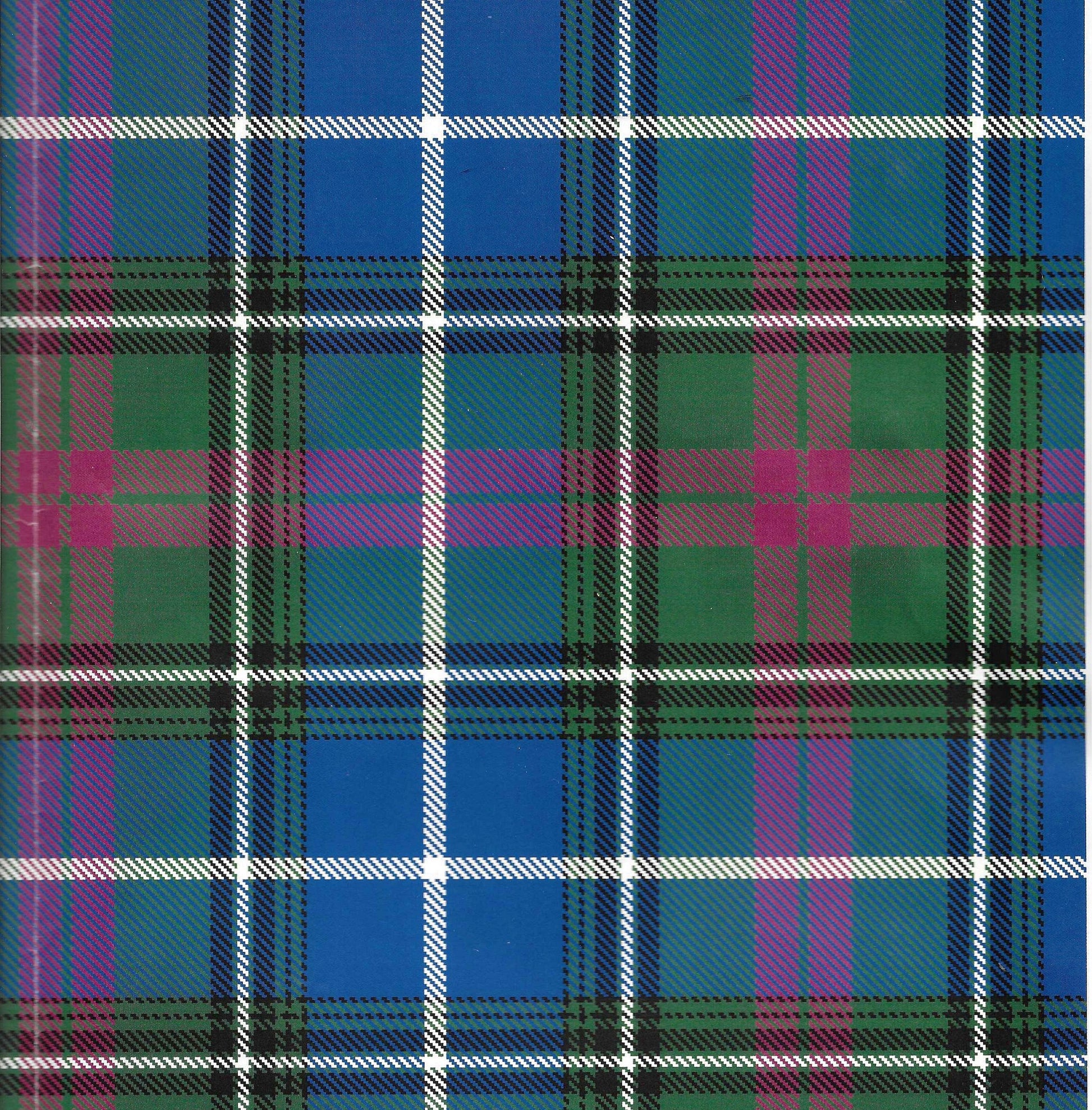 St Andrews Scottish Tartan Swatch