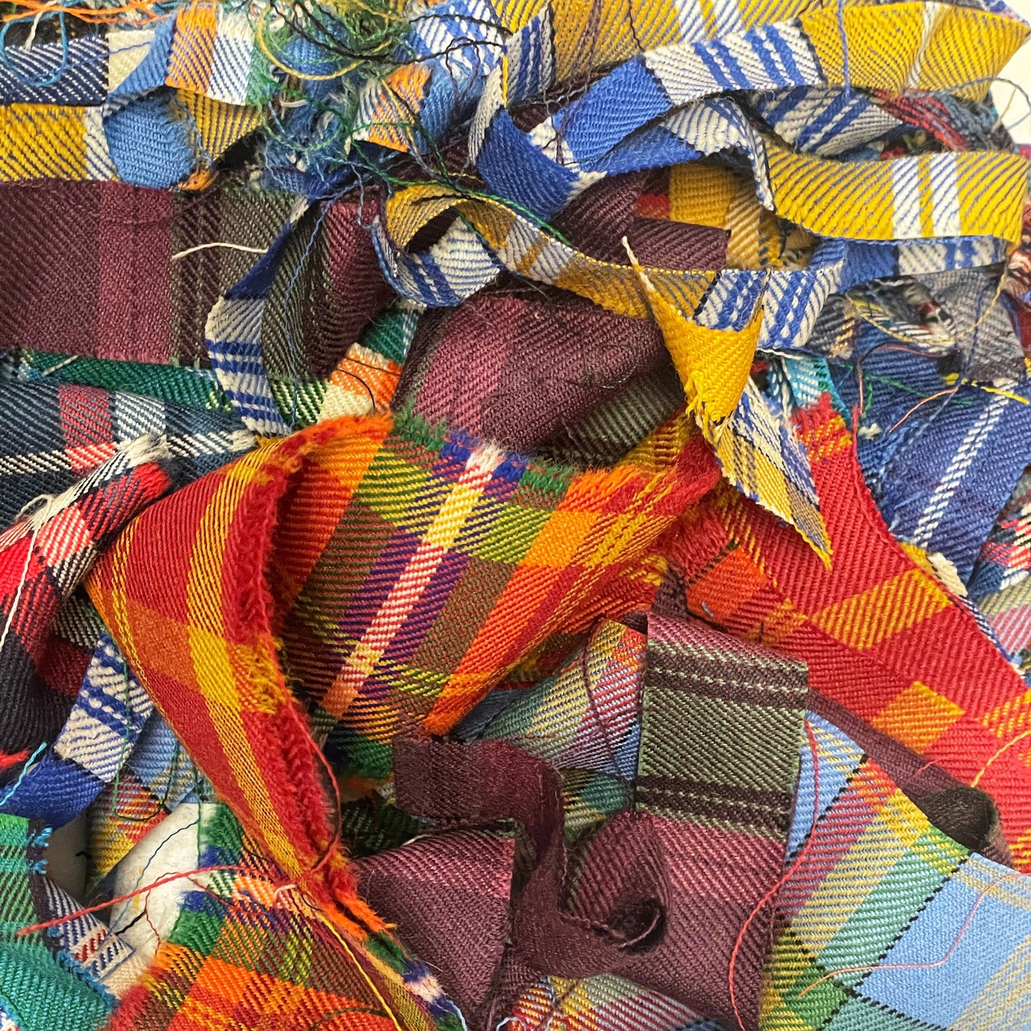 Tartan Scraps 500g bag