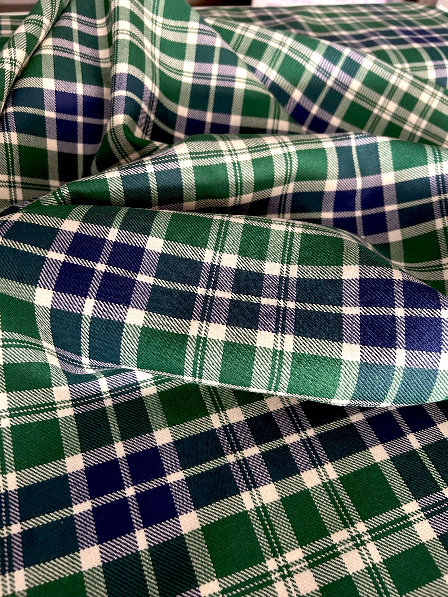 Pakistan tartan fabric bolt