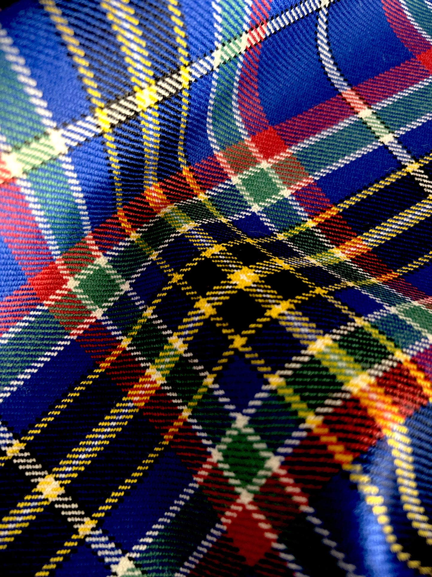 South Africa tartan close-up