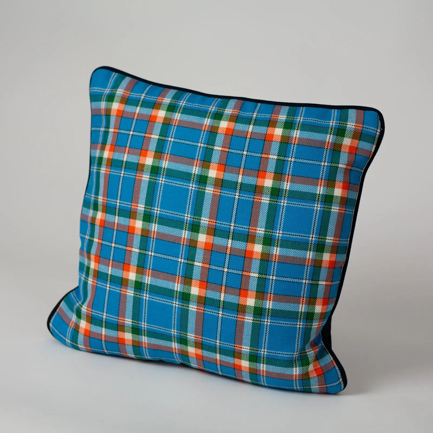 India Tartan cushion