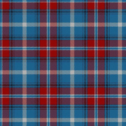Norwegian tartan swatch