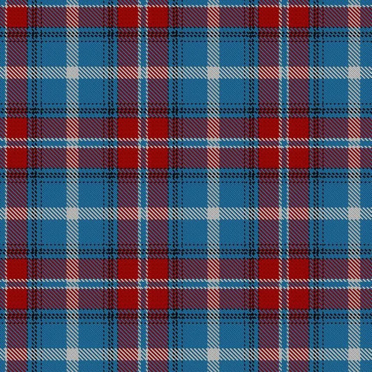 Norwegian tartan swatch
