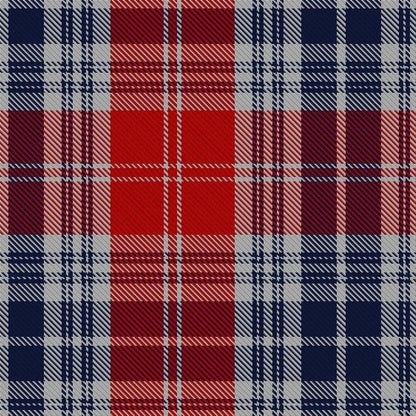 Polish tartan swatch close-up