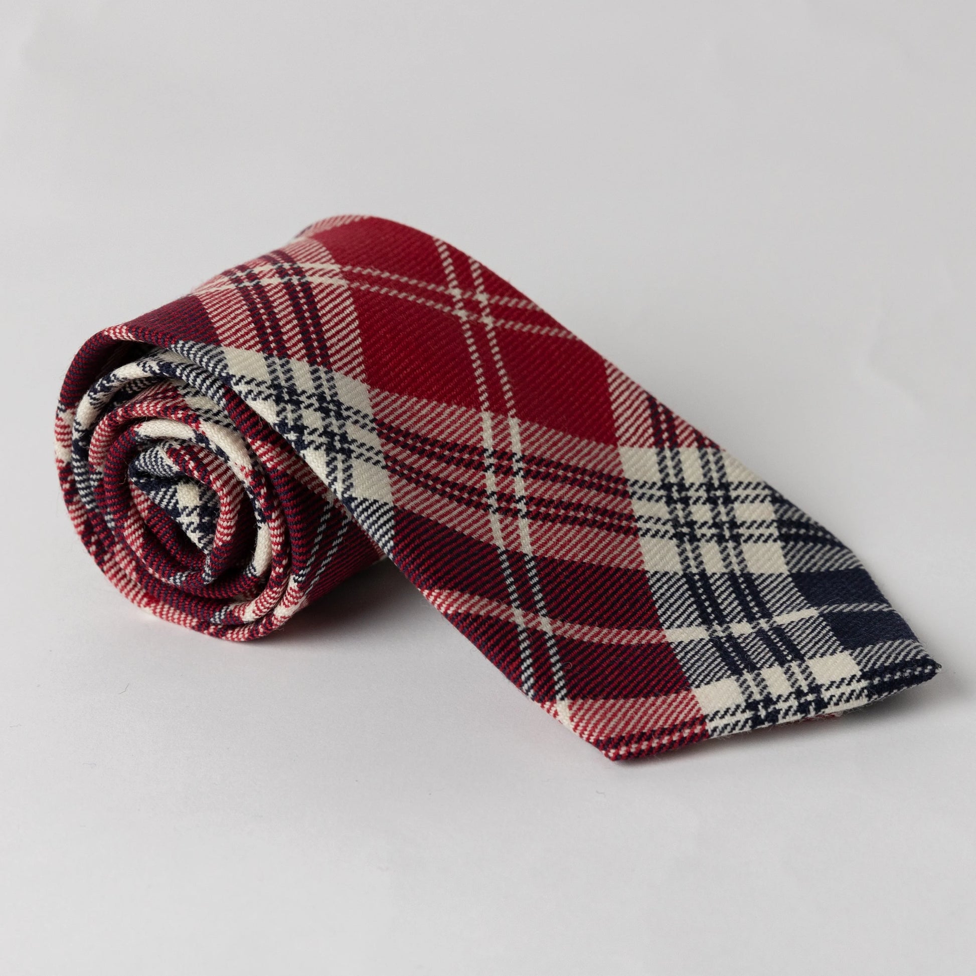 Polish tartan tie