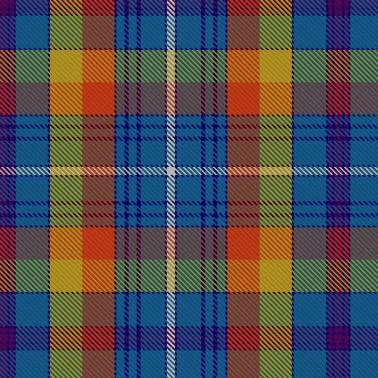 Romanian tartan swatch detail