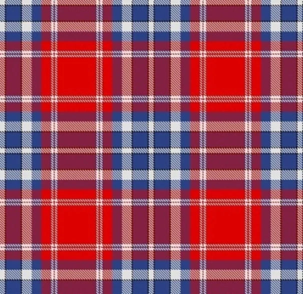 Serbia tartan swatch