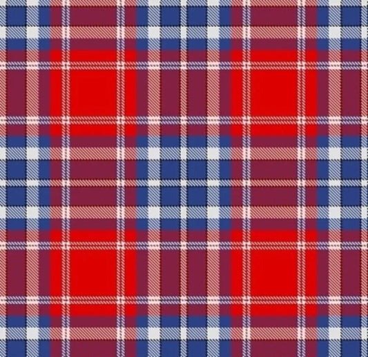 Serbia tartan swatch