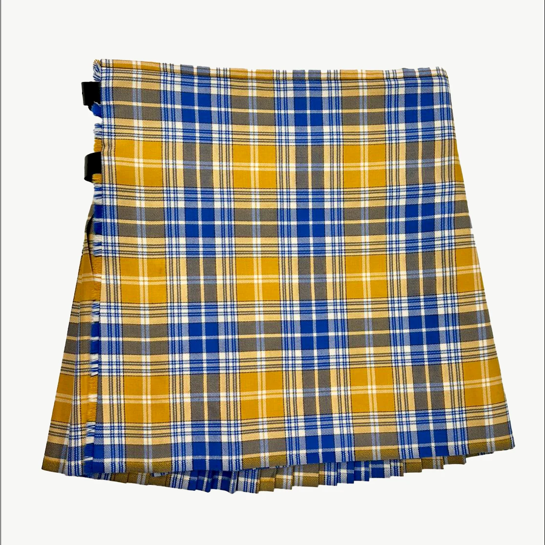 Ukraine tartan kilt