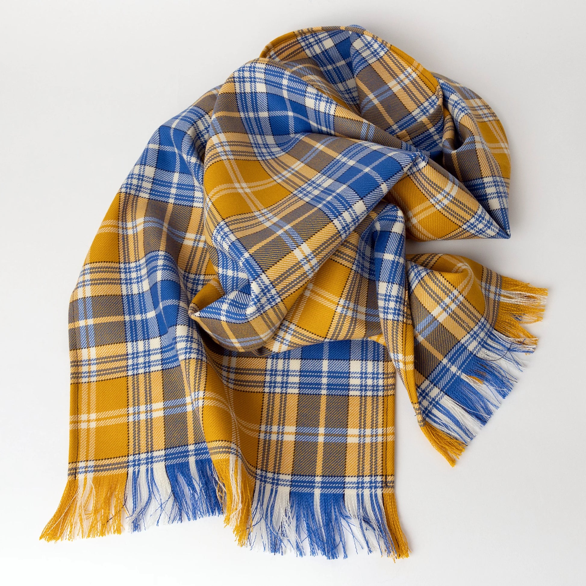 Ukraine tartan scarf